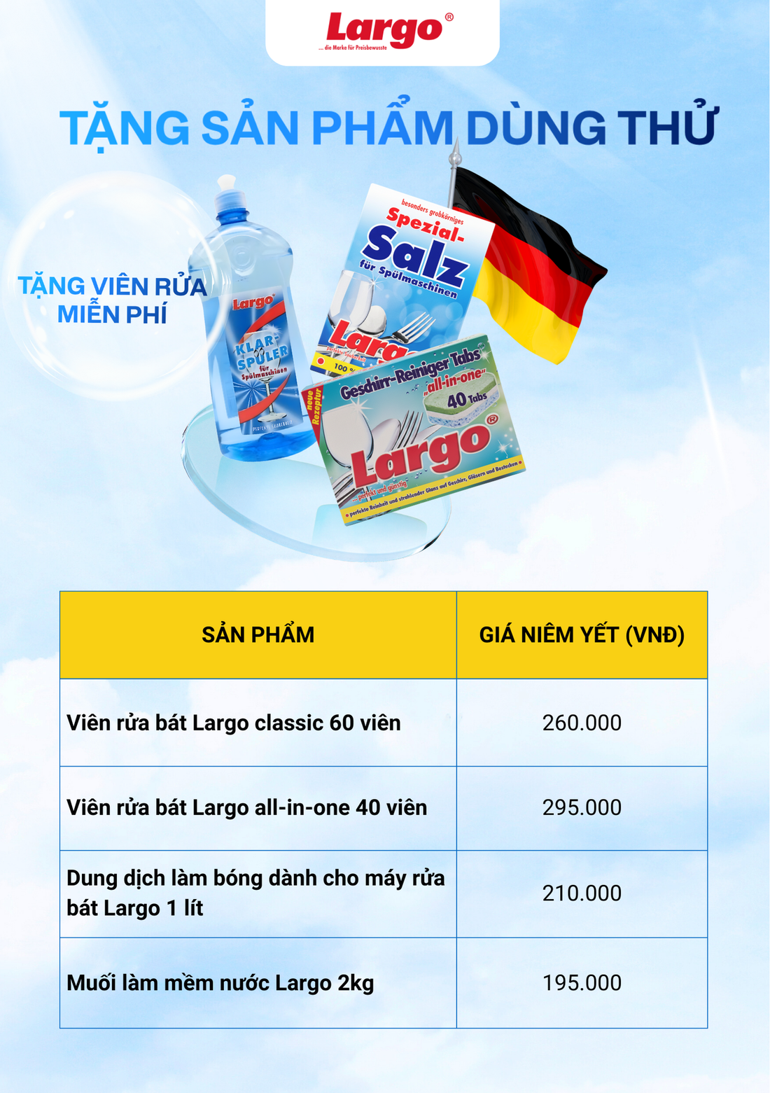 Top 5 viên rửa bát tốt nhất 2026 - xếp hạng theo giá và chất lượng